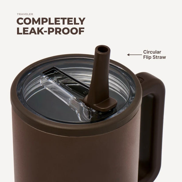 HydroJug Traveler 32oz Chestnut