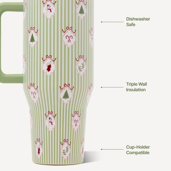 HydroJug Traveler 32oz Deck the Halls