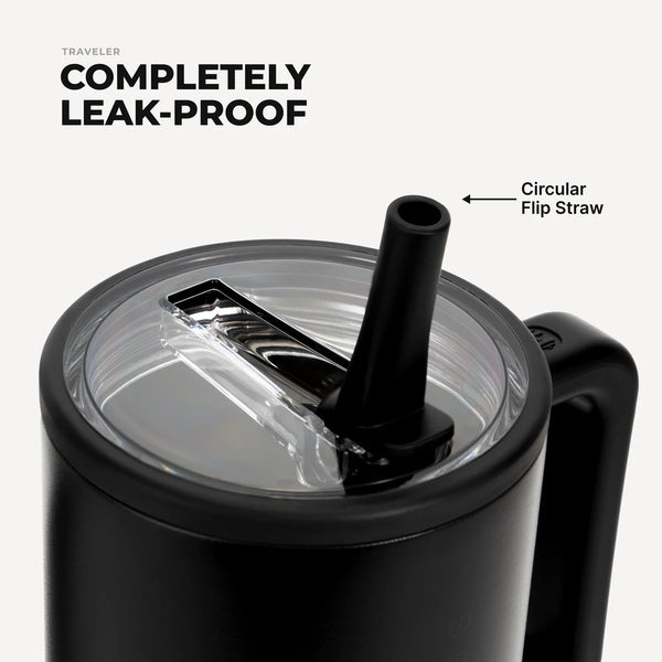 HydroJug Traveler 40oz Black