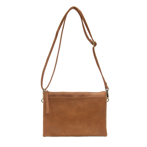 Joy Susan Gia Multi Pocket Crossbody Cognac