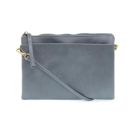 Joy Susan Gia Multi Pocket Crossbody Denim Blue