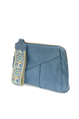 Joy Susan Gigi Crossbody with Wrist Strap Bluebird Skies