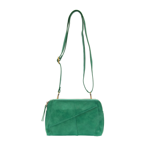 Joy Susan Gigi Crossbody with Wrist Strap Jungle Green