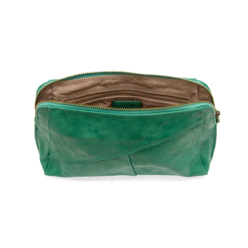 Joy Susan Gigi Crossbody with Wrist Strap Jungle Green