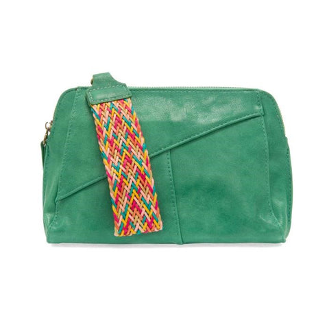 Joy Susan Gigi Crossbody with Wrist Strap Jungle Green