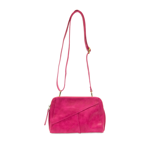 Joy Susan Gigi Crossbody with Wrist Strap Magenta