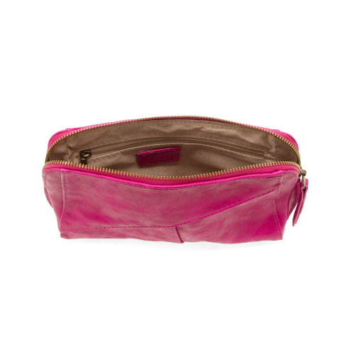 Joy Susan Gigi Crossbody with Wrist Strap Magenta