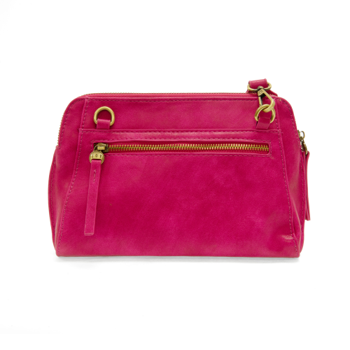 Joy Susan Gigi Crossbody with Wrist Strap Magenta