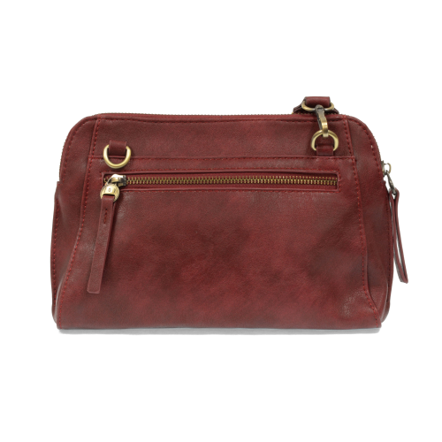 Joy Susan Gigi Crossbody with Wrist Strap Sangria