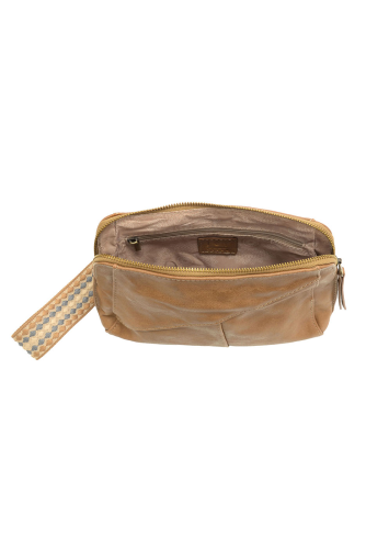Joy Susan Gigi Crossbody with Wrist Strap Tan