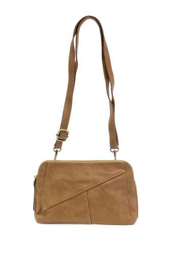 Joy Susan Gigi Crossbody with Wrist Strap Tan