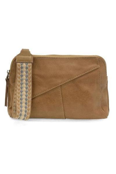 Joy Susan Gigi Crossbody with Wrist Strap Tan