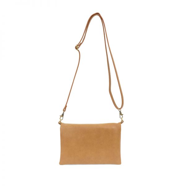 Joy Susan Kitty Multi Pocket Crossbody Tan