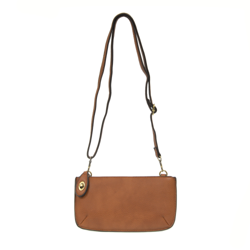 Joy Susan Mini Crossbody Wristlet Clutch Cedar Brown