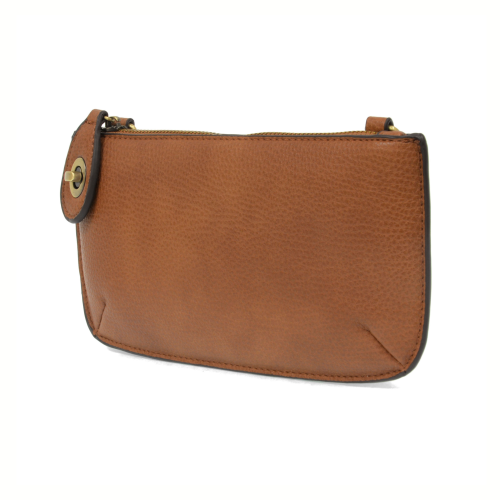 Joy Susan Mini Crossbody Wristlet Clutch Cedar Brown