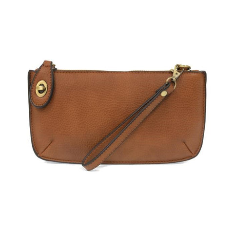 Joy Susan Mini Crossbody Wristlet Clutch Cedar Brown