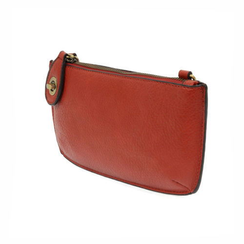 Joy Susan Mini Crossbody Wristlet Clutch Cherry Red