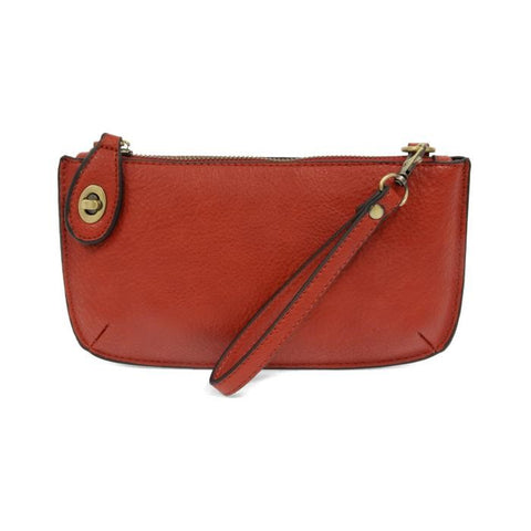 Joy Susan Mini Crossbody Wristlet Clutch Cherry Red