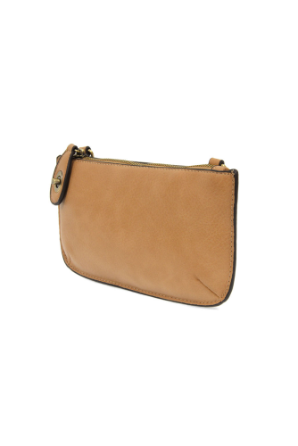 Joy Susan Mini Crossbody Wristlet Clutch Golden Oak