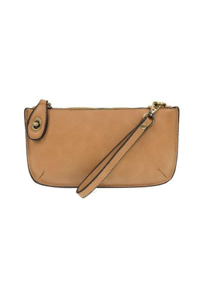 Joy Susan Mini Crossbody Wristlet Clutch Golden Oak
