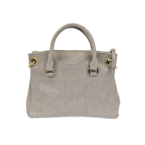 Joy Susan Stella Mini Satchel French Grey