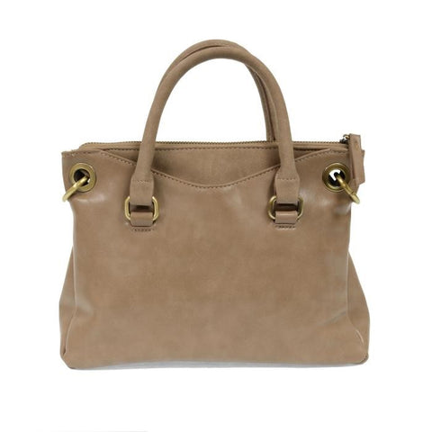 Joy Susan Stella Mini Satchel Truffle