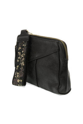 Joy Susan Gigi Crossbody with Wrist Strap Black