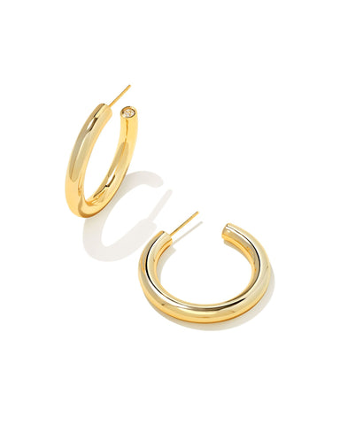 KS COLETTE HOOP EARRINGS GOLD