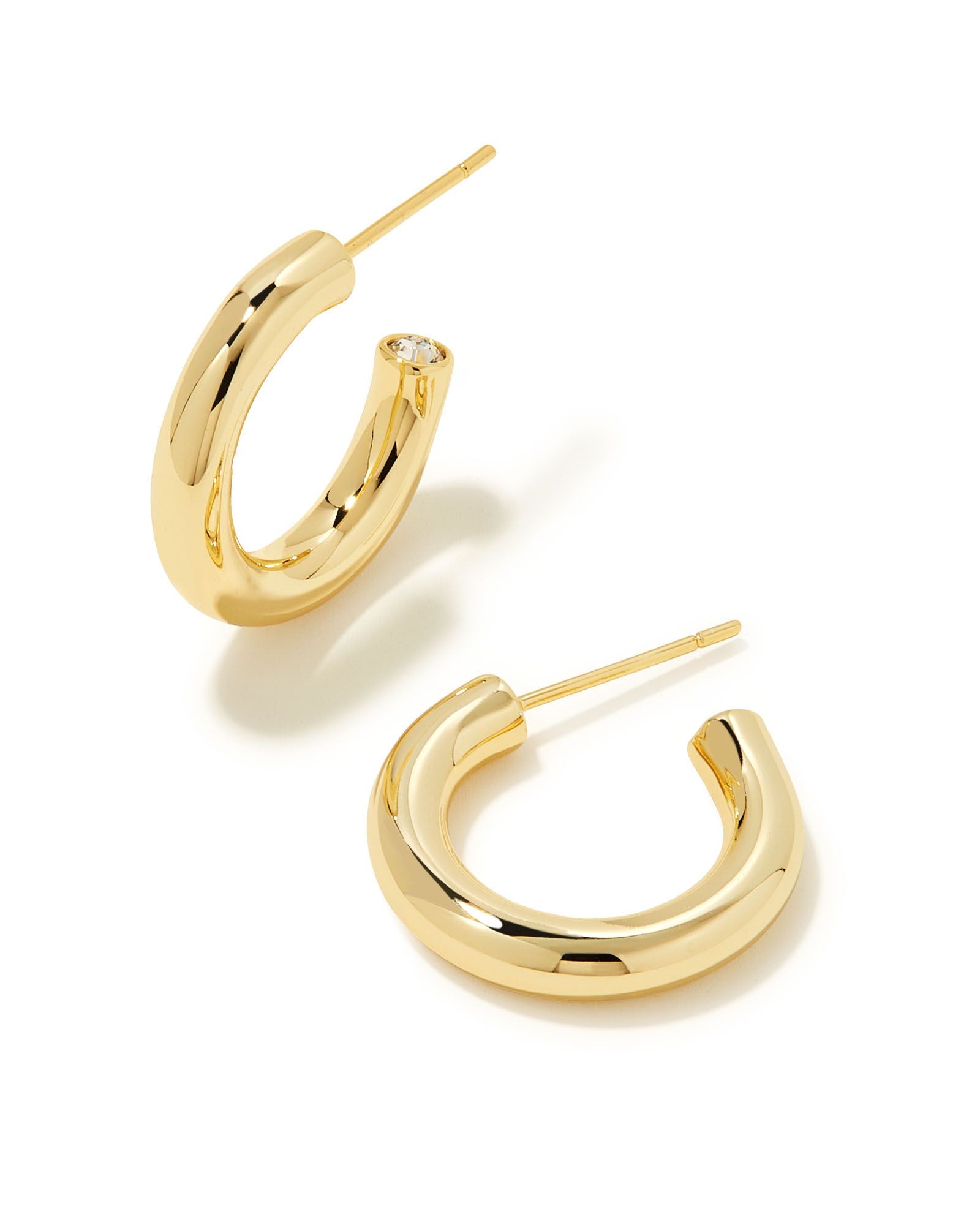 KS Colette Huggie Hoop Earring Gold