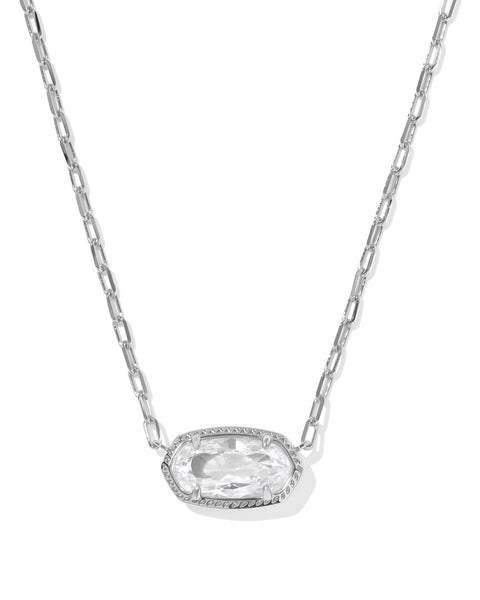 KS Elisa Luxe Pendant Necklace Silver