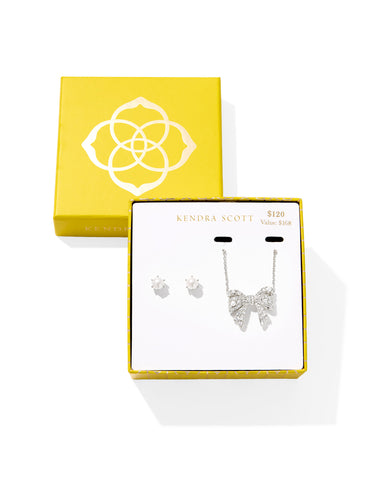 KS Krista Bow Ashton Gift Set Silver