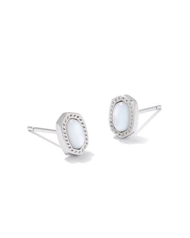 KS MINI ELLIE STUD EARRINGS SILVER