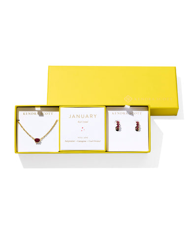 KS CAILIN Birthstone Gift Set Gold