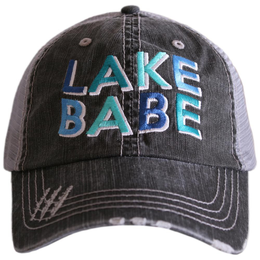 Lake Babe Embroidered Trucker Hat