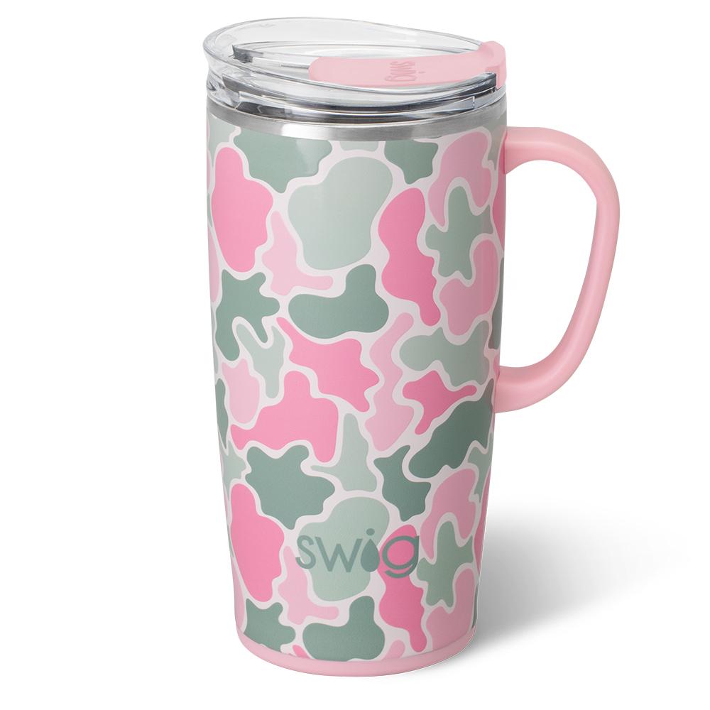 SWIG Blushing Camo 22oz Travel Mug