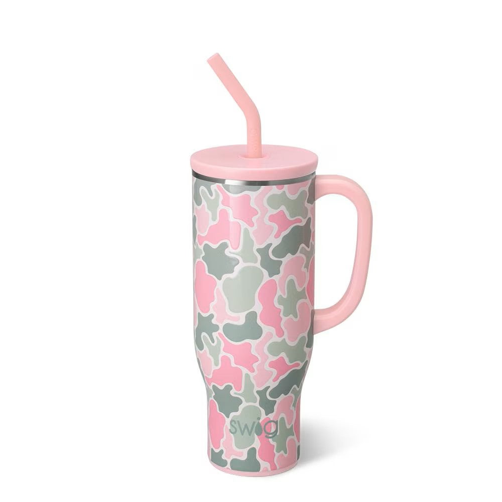 SWIG Blushing Camo 30oz Mega Mug