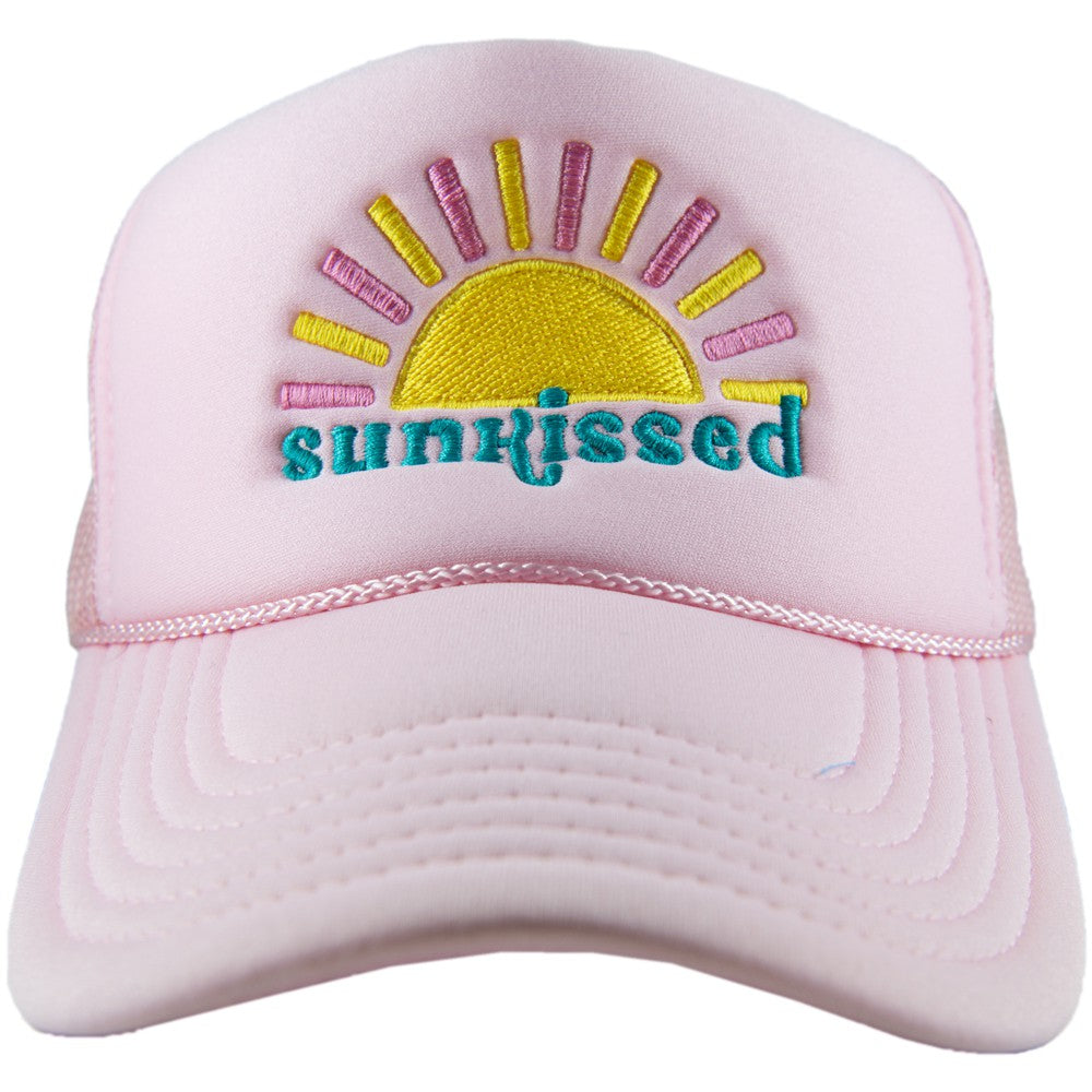 Sunkissed Foam Trucker Hat Light Pink