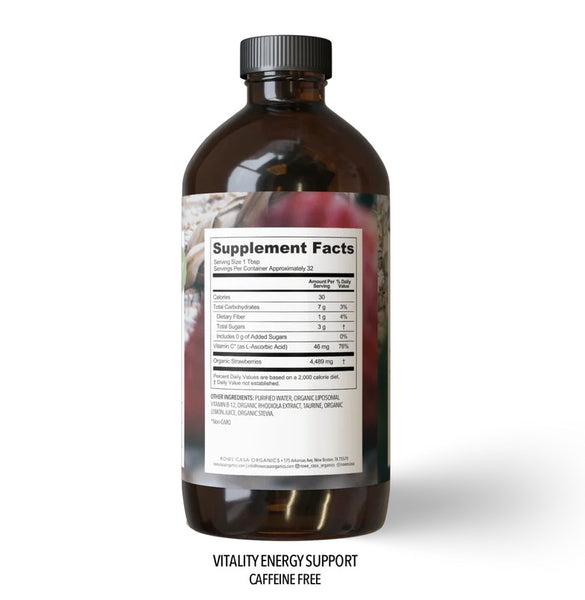 Vitality Energy Support 16oz Decaffeinated