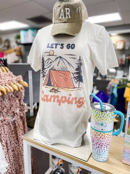 Let’s Go Camping Graphic Tee