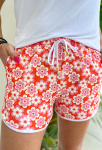 Far Out Floral Everyday Shorts