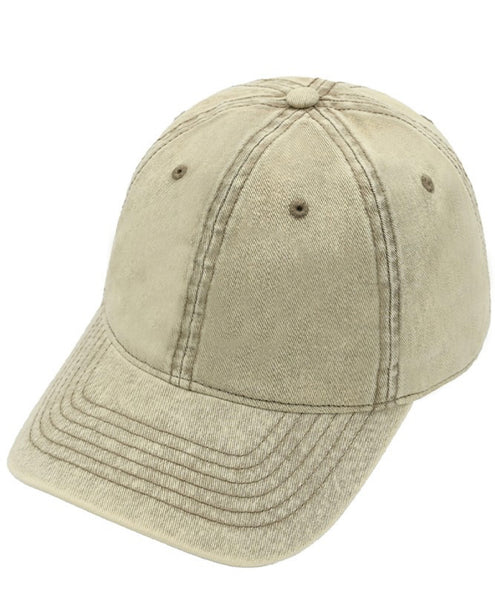 CC Acid Wash Premium Solid Cap