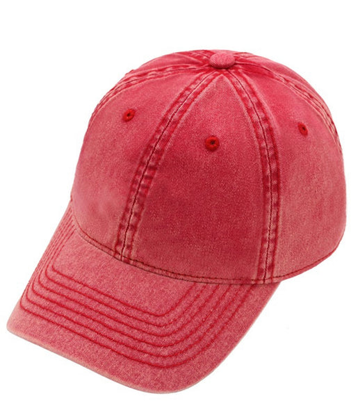 CC Acid Wash Premium Solid Cap