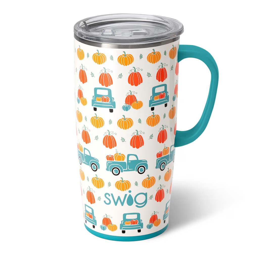 SWIG Pumpkin Patch 22oz Travel Mug