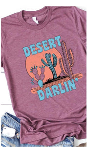 Heather Raspberry Desert Darlin' Tee