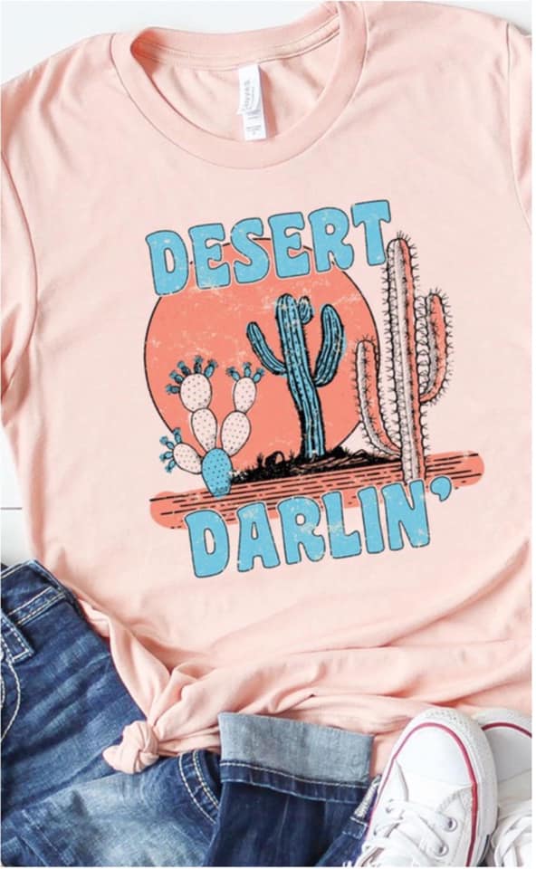 Peach Desert Darlin' Tee