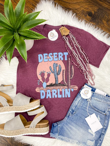 Heather Raspberry Desert Darlin' Tee