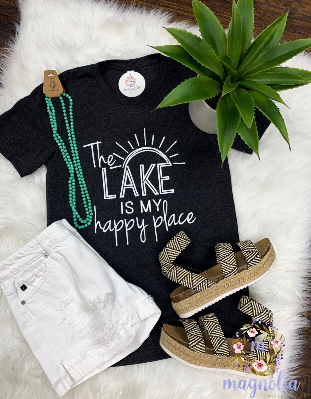 Lake Is My Happy Place Tee
