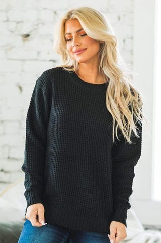 Austin Knit Sweater Black