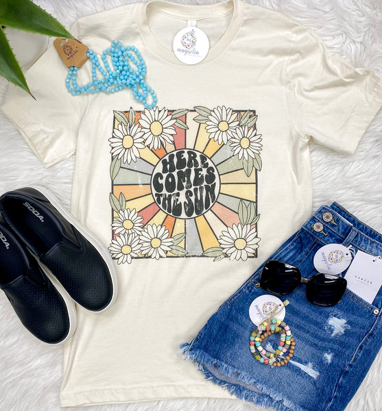 Here Comes The Sun Vintage Graphic Tee