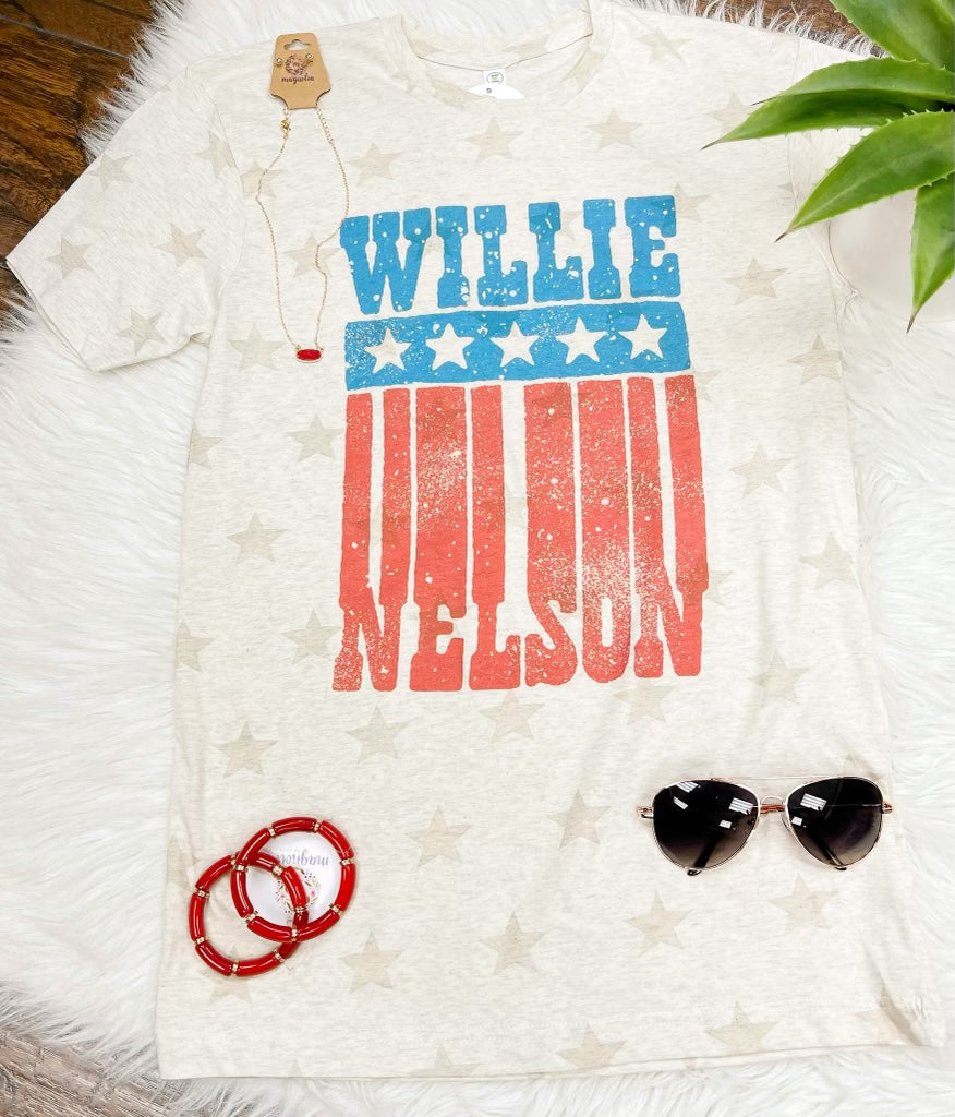 Willie Nelson Vintage Star Tee